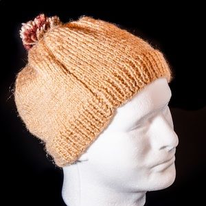 Hand knitted hat